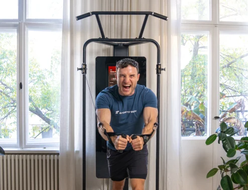 S’entraîner comme Sascha Huber : tire le maximum du sGym Pro