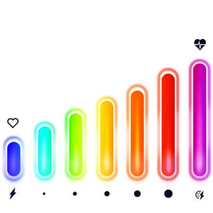 Icône tapis de course noir F10, 12 programmes d’entraînement en noir et blanc