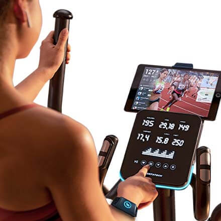 Icône rythme cardiaque avec ceinture thoracique en noir et blanc