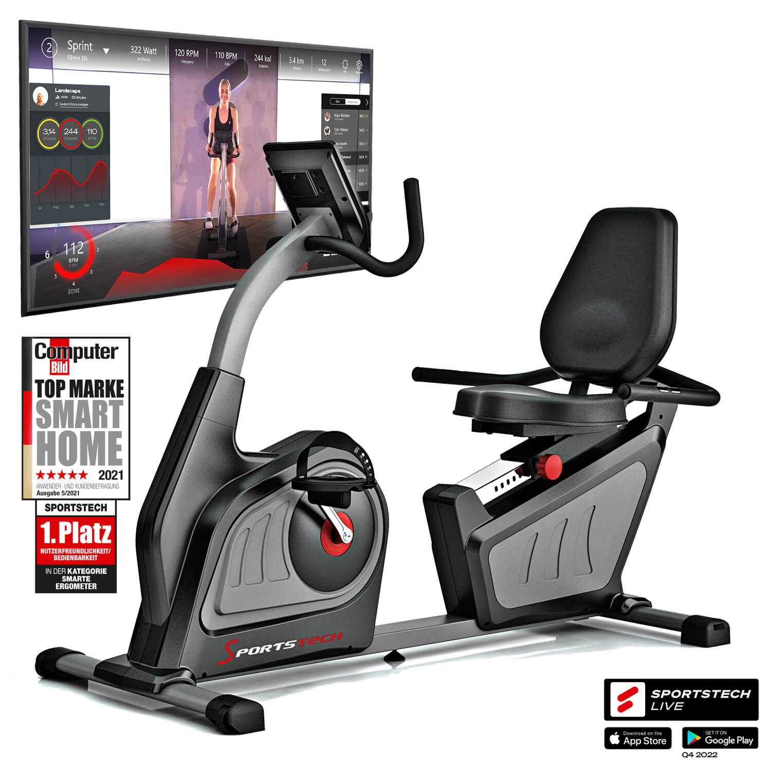 Sportech velo top appartement